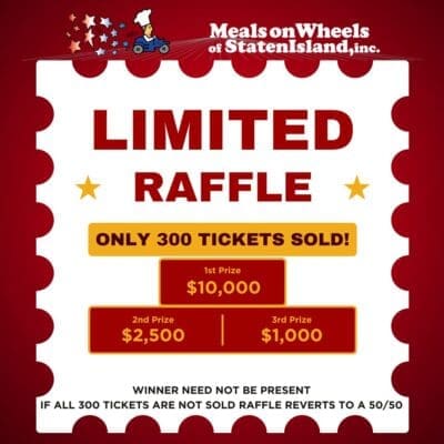 Limited Lottery Raffle Ticket